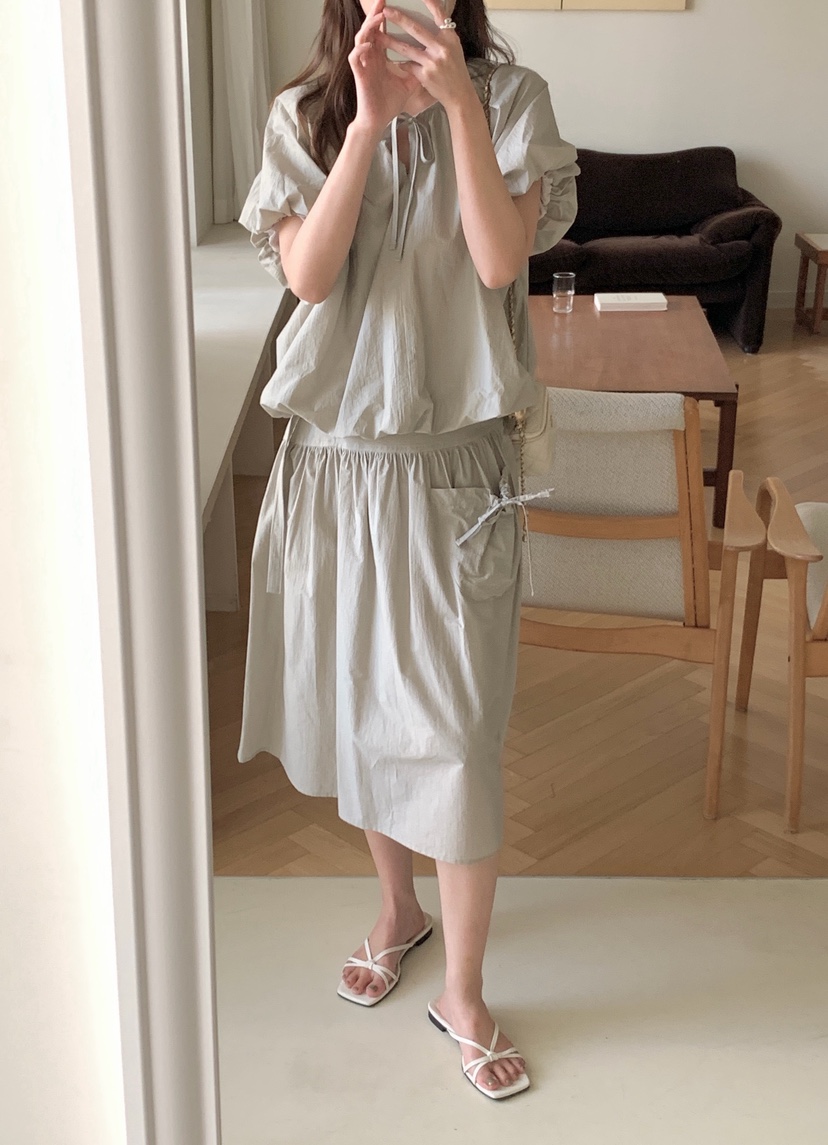 BIEN GARDER韓國代購女裝新品26春夏休閑時尚26夏季套裝BIEN GARDER套裝