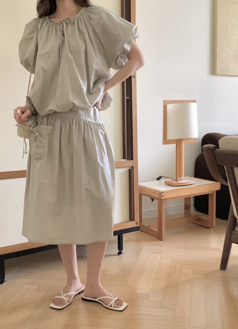 BIEN GARDER韓國代購女裝新品26春夏休閑時尚26夏季套裝BIEN GARDER套裝