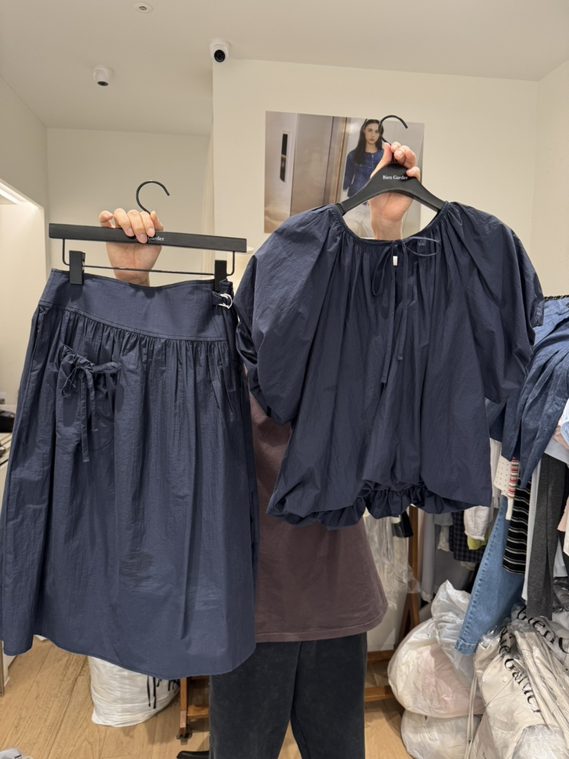 BIEN GARDER韓國代購女裝新品26春夏休閑時尚26夏季套裝BIEN GARDER套裝圖色1