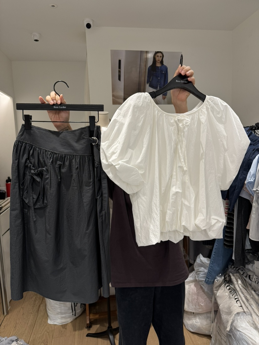 BIEN GARDER韓國代購女裝新品26春夏休閑時尚26夏季套裝BIEN GARDER套裝圖色2