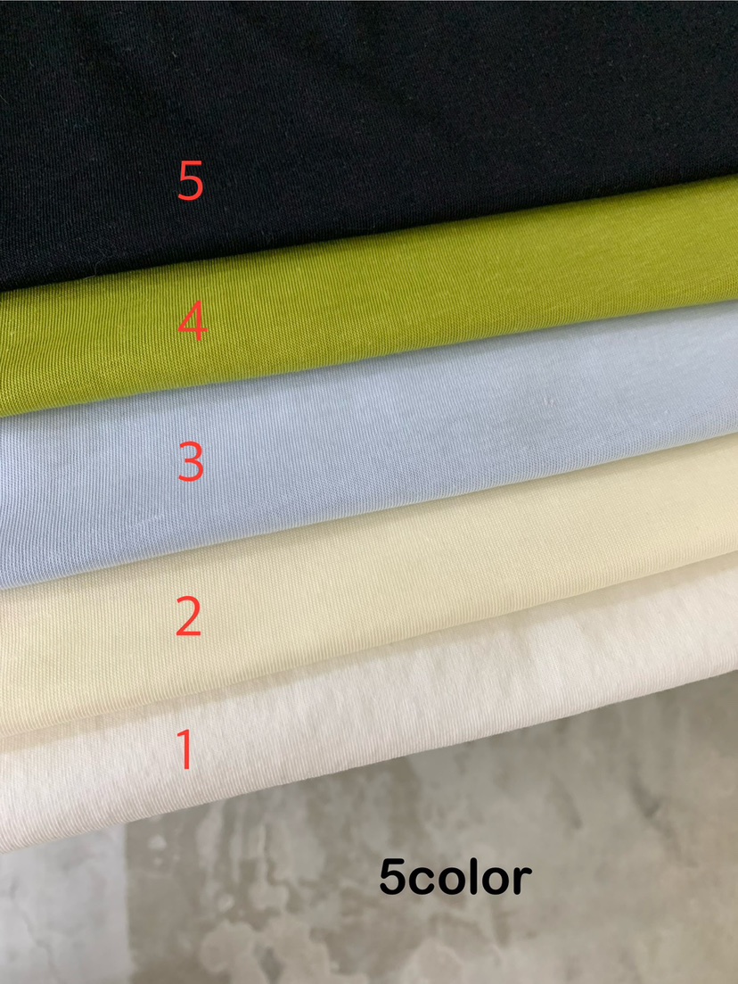 THE ABLE東大門直郵女士新品時尚26春夏推薦熱賣T恤絲綢THE ABLE/TAT恤