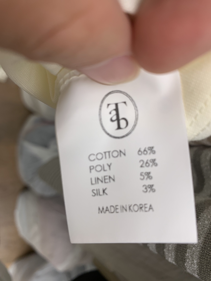 THE ABLE東大門直郵女士新品時尚26春夏推薦熱賣T恤絲綢THE ABLE/TAT恤