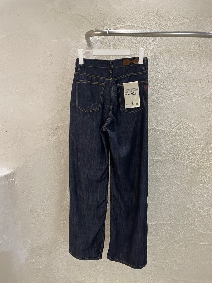 MILUI韓國直郵女裝新品人氣時尚休閑推薦真品26春夏牛仔褲MILUI牛仔褲