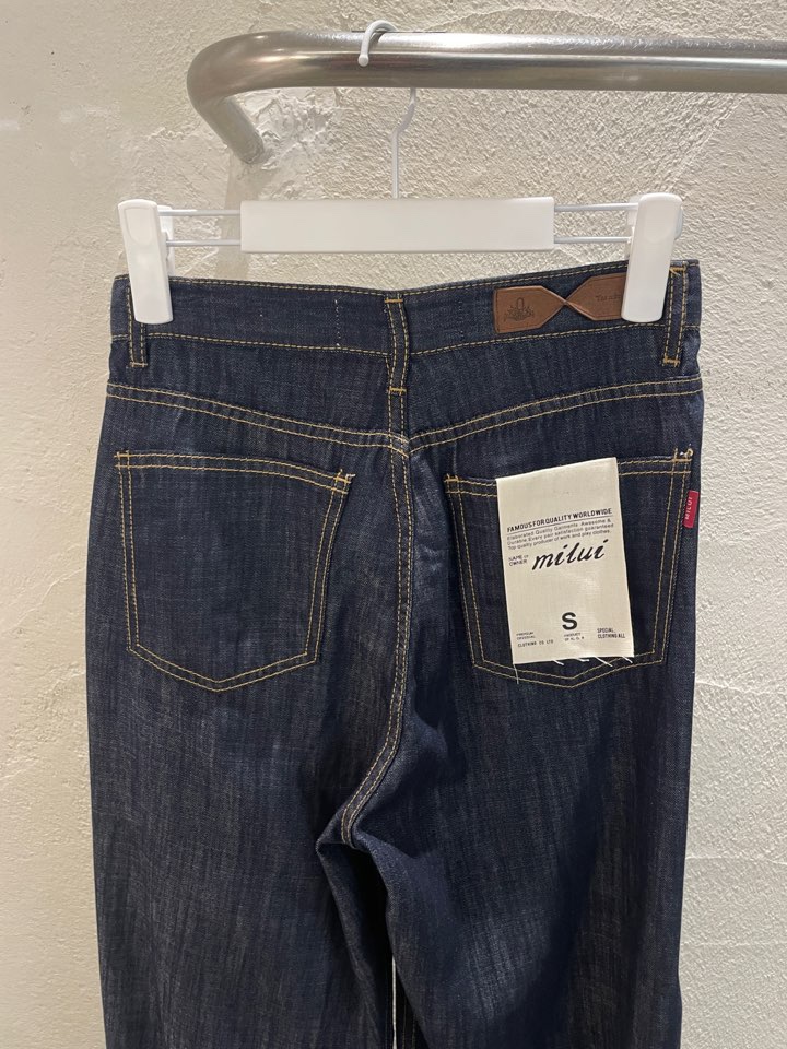 MILUI韓國直郵女裝新品人氣時尚休閑推薦真品26春夏牛仔褲MILUI牛仔褲