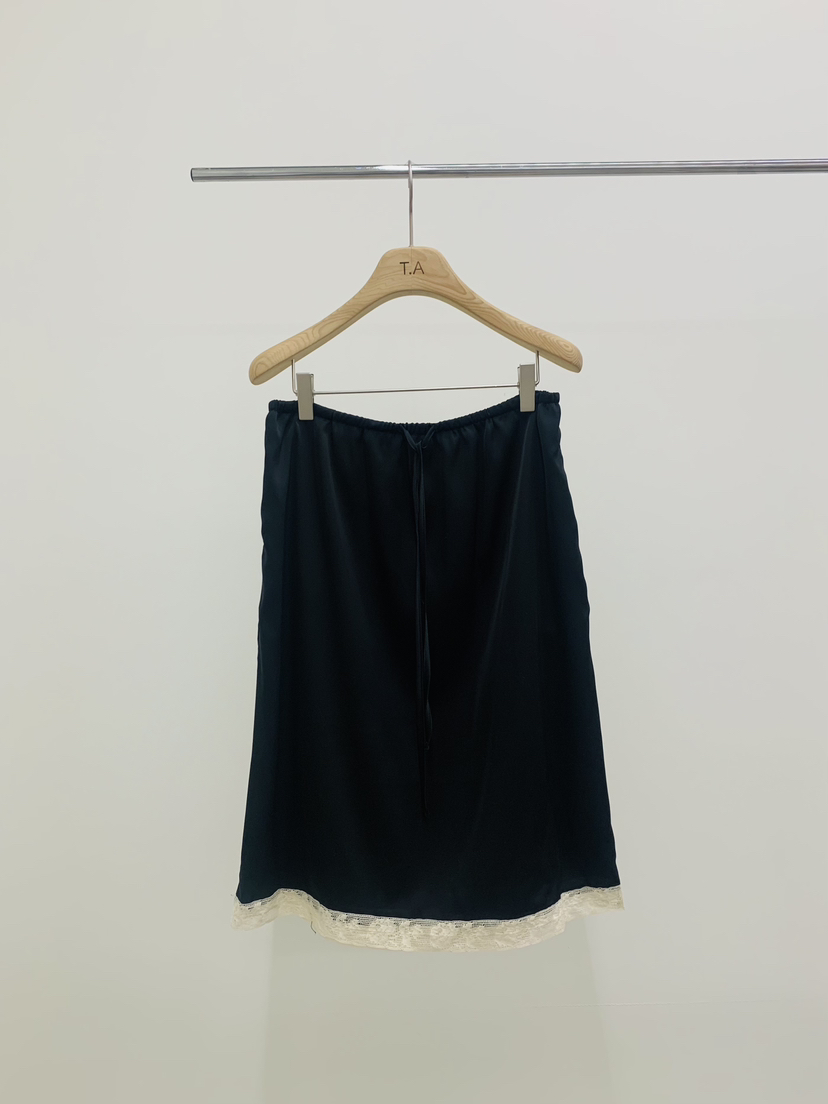 THE ABLE韓國直郵女裝新款26夏季休閑半身裙中短裙蕾絲花THE ABLE/TA半身裙/中短裙圖色2