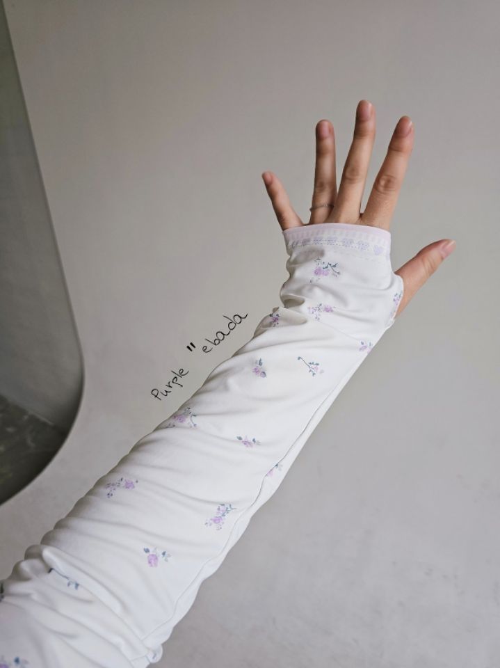 EBADA東大門實拍韓國女士新品職業時尚26春夏26夏季手套花朵EBADA手套