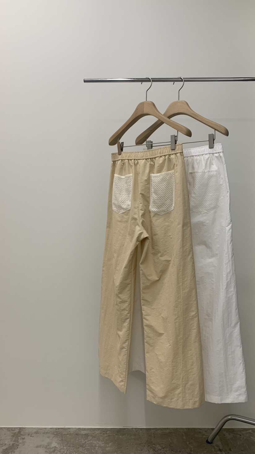 THE ABLE韓國代購女裝新品熱賣休閑時尚人氣休閑褲口袋蕾絲THE ABLE/TA休閑褲