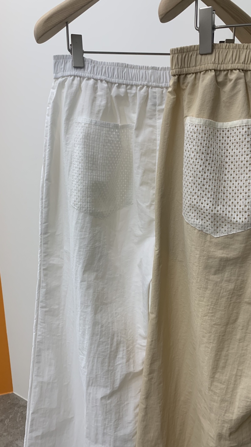 THE ABLE韓國代購女裝新品熱賣休閑時尚人氣休閑褲口袋蕾絲THE ABLE/TA休閑褲