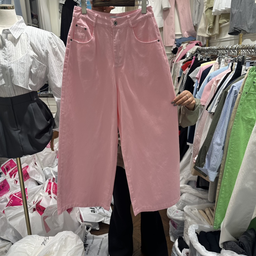 J.RITZY韓國代購女士新品26春夏熱賣時尚職業26夏季休閑褲J.RITZY休閑褲圖色2