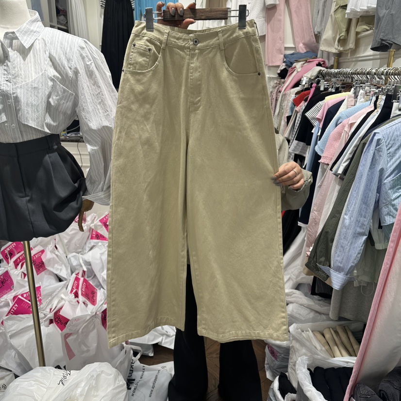 J.RITZY韓國代購女士新品26春夏熱賣時尚職業26夏季休閑褲J.RITZY休閑褲圖色4