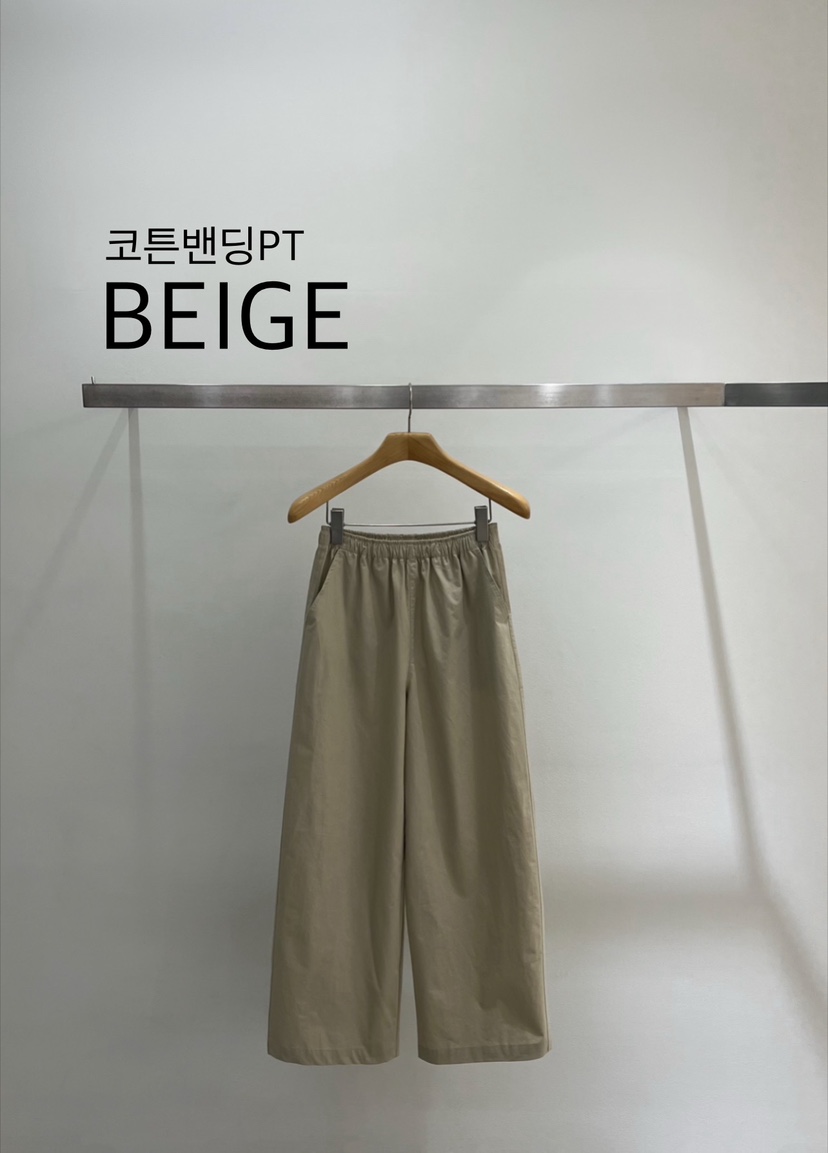 ONESTASTE韓國東大門代購女裝新款26春夏時尚人氣休閑褲棉TASTE/ONESTASTE休閑褲圖色1