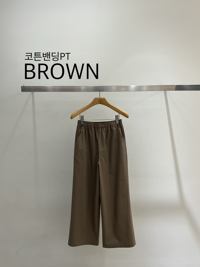 ONESTASTE韓國東大門代購女裝新款26春夏時尚人氣休閑褲棉TASTE/ONESTASTE休閑褲圖色4