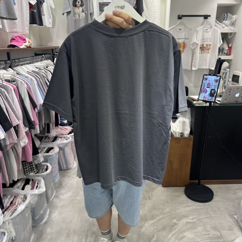 EVE東大門實拍女士新款26春夏人氣時尚職業推薦真品休閑T恤EVET恤