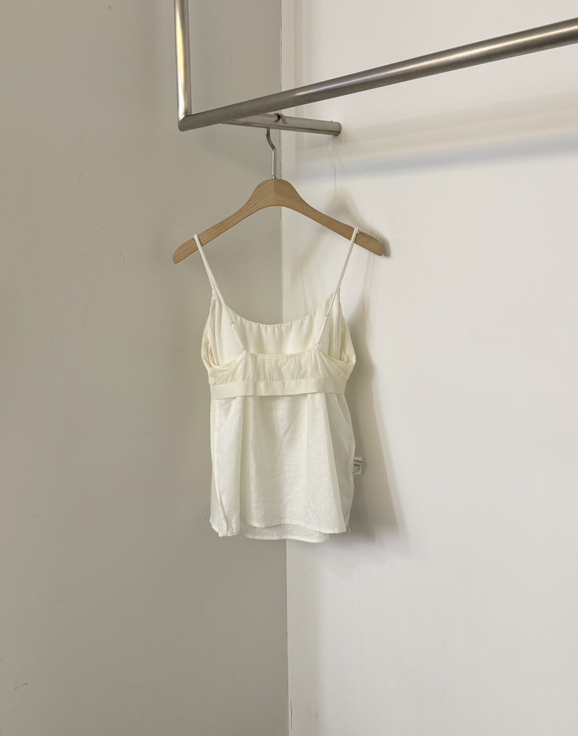 TWENTY FOUR SEVEN24-7韓國直郵女士新款推薦吊帶背心亞麻TEWNTY FOUR SEVEN24-7吊帶/背心