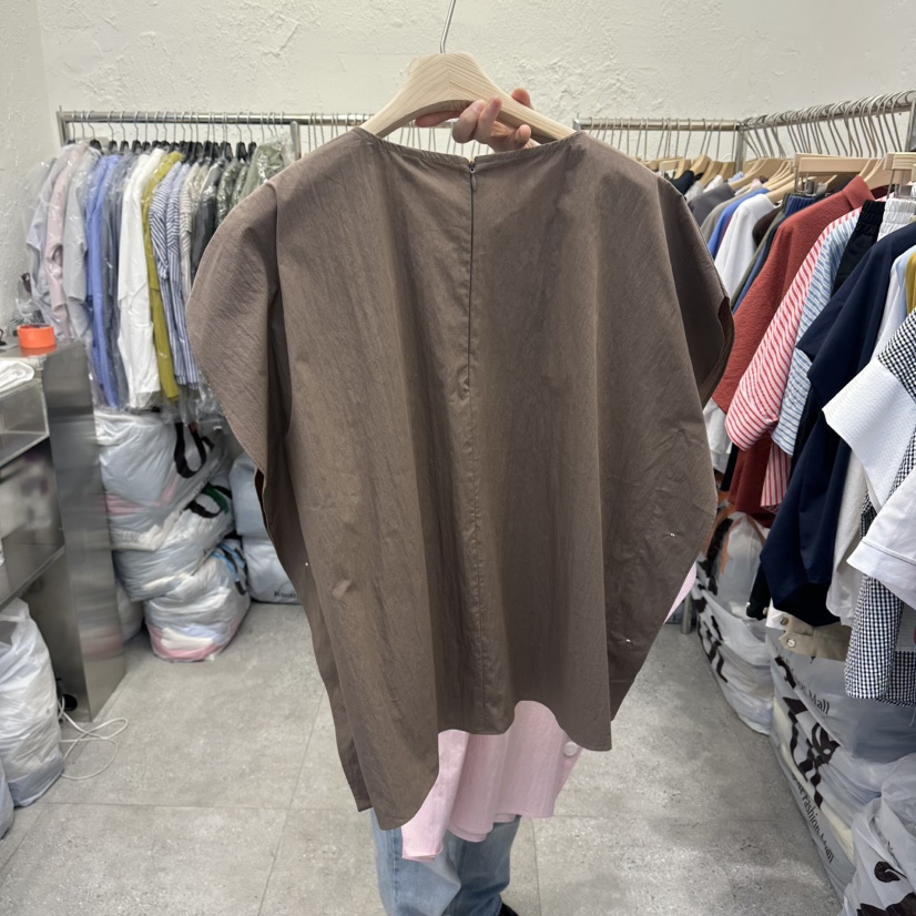 DA YLOG韓國代購女裝新款推薦休閑26春夏襯衫蕾絲衫雙面DA YLOG襯衫/蕾絲衫