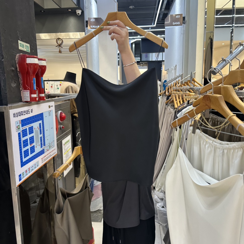 SANS東大門直郵女士新品職業真品熱賣休閑26春夏吊帶背心SANS吊帶/背心圖色3