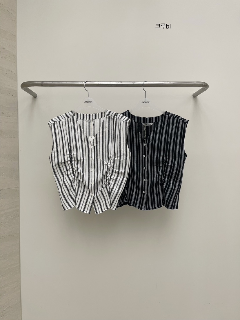 ATMOSPHERE韓國直郵實拍女裝新款人氣26夏季職業襯衫蕾絲衫ATMOSPHERE/BLING襯衫/蕾絲衫