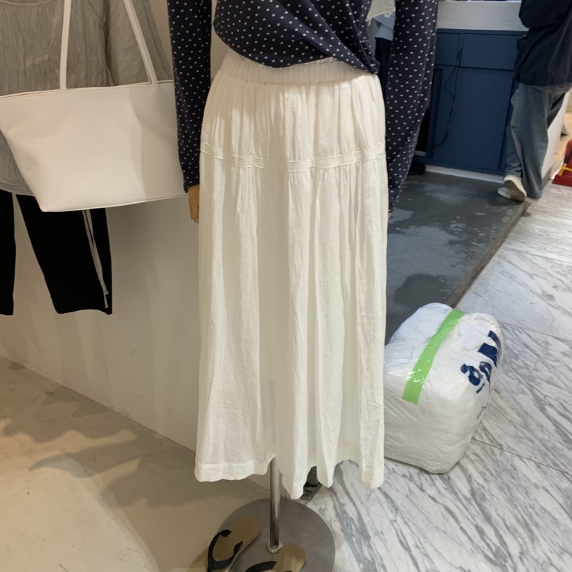 PLATE東大門實拍韓國女裝新品26春夏熱賣人氣休閑26夏季長裙PLATE長裙圖色1