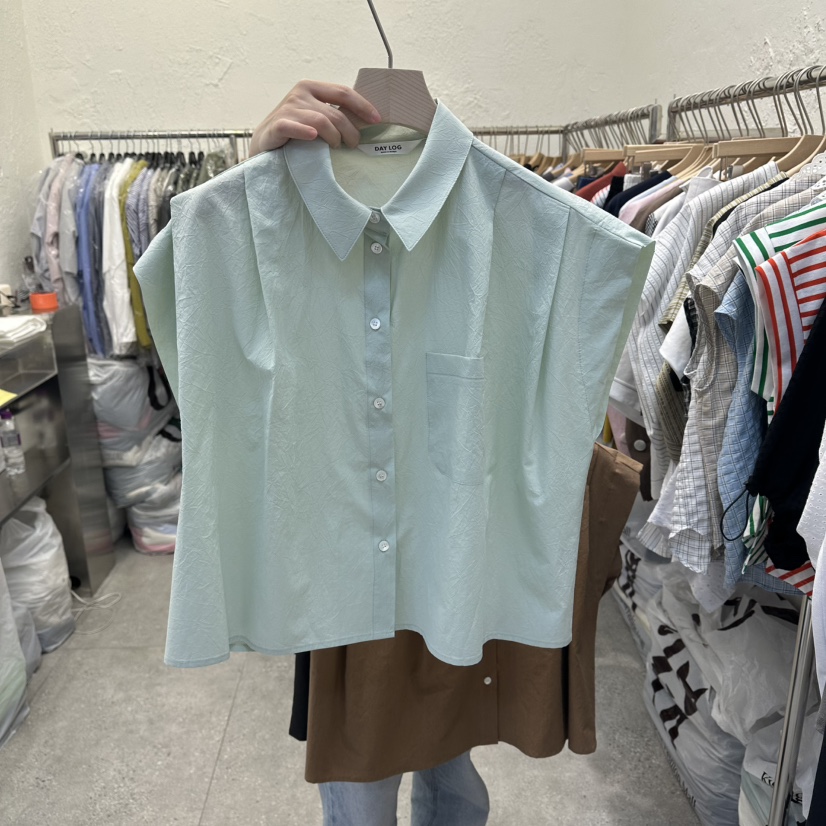 DA YLOG韓國直郵實拍女士新款休閑時尚26夏季推薦熱賣馬甲DA YLOG馬甲圖色1