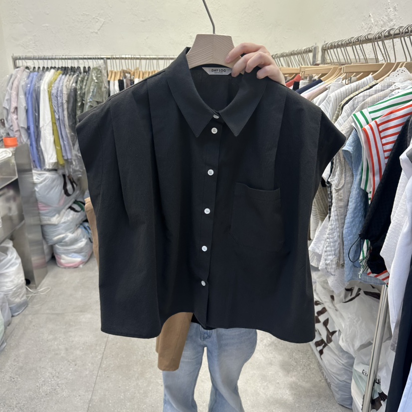 DA YLOG韓國直郵實拍女士新款休閑時尚26夏季推薦熱賣馬甲DA YLOG馬甲圖色3