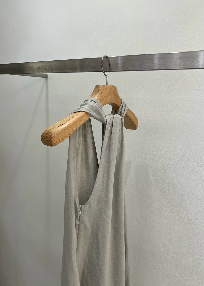 ONESTASTE東大門實拍女裝新品真品推薦職業熱賣連衣裙亞麻布TASTE/ONESTASTE連衣裙