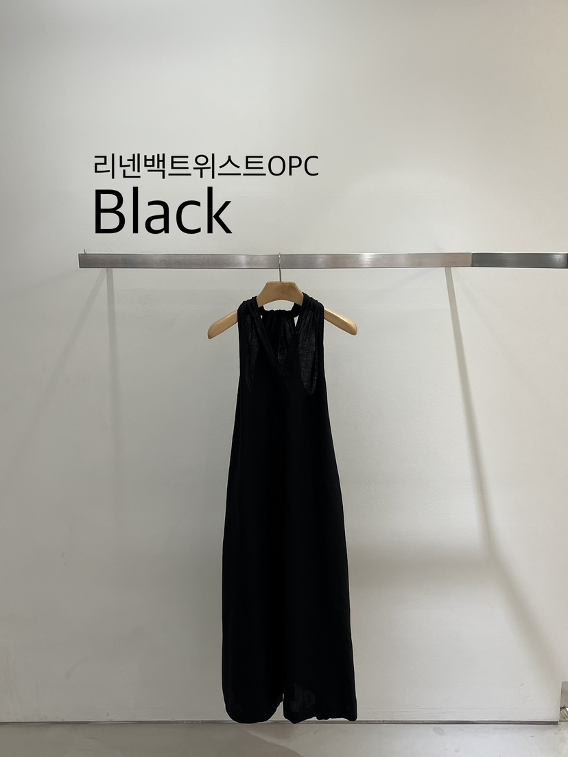 ONESTASTE東大門實拍女裝新品真品推薦職業熱賣連衣裙亞麻布TASTE/ONESTASTE連衣裙圖色4