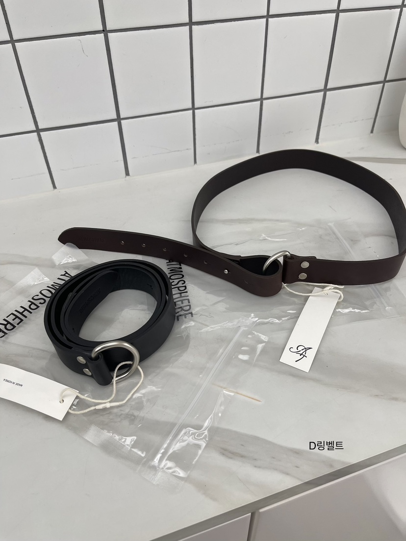 ATMOSPHERE韓國直郵女裝新款休閑人氣時尚26春夏腰帶腰帶ATMOSPHERE/BLING腰帶圖色2左二色