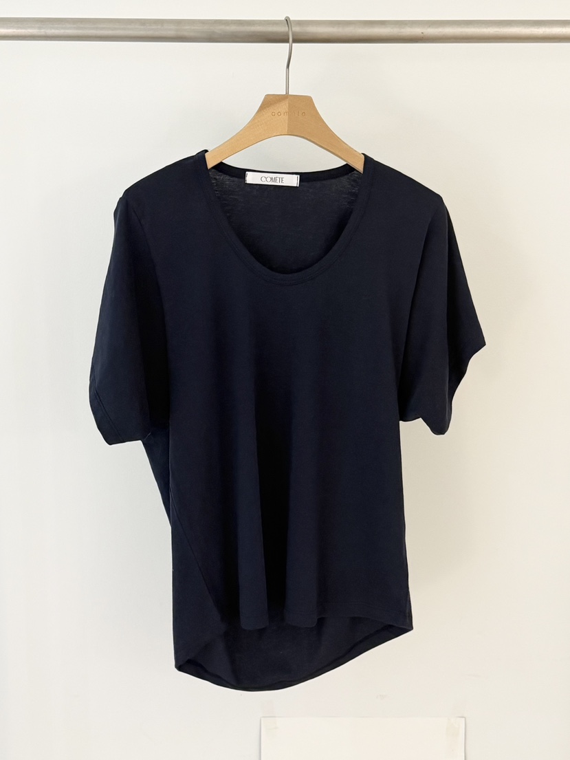COMETE韓國直郵實拍女士新款時尚職業推薦26夏季26春夏T恤COMETET恤圖色2