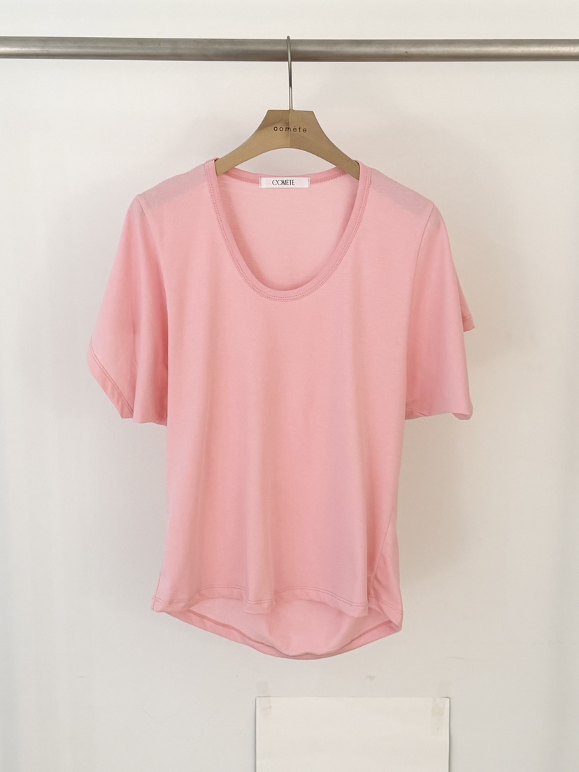 COMETE韓國直郵實拍女士新款時尚職業推薦26夏季26春夏T恤COMETET恤圖色4