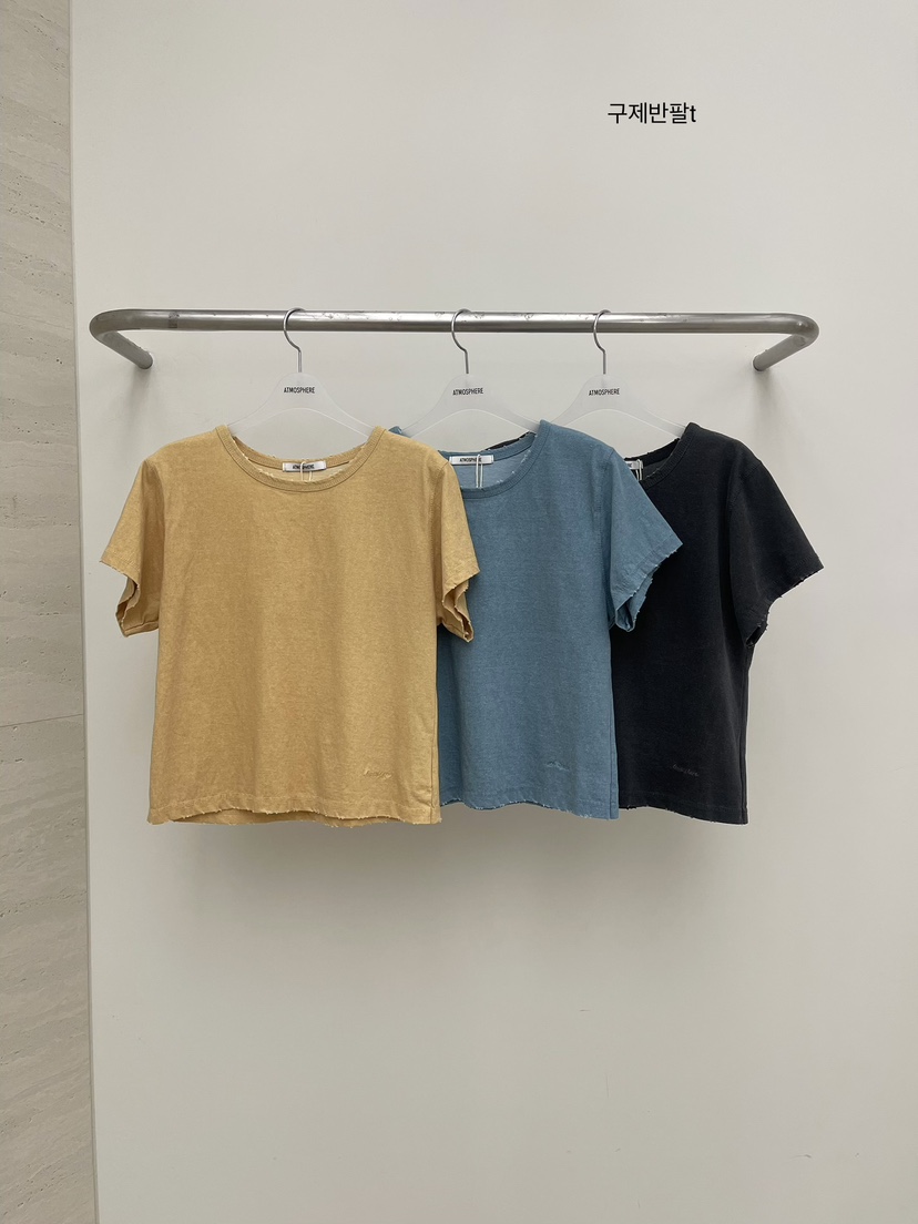 ATMOSPHERE韓國代購女裝新品熱賣真品休閑時尚人氣T恤復古ATMOSPHERE/BLINGT恤