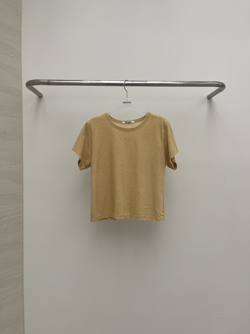 ATMOSPHERE韓國代購女裝新品熱賣真品休閑時尚人氣T恤復古ATMOSPHERE/BLINGT恤圖色1