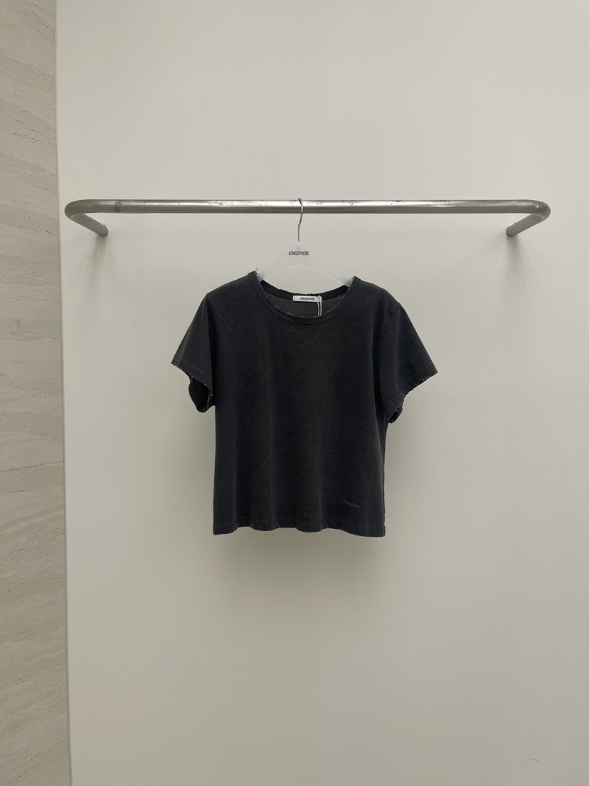 ATMOSPHERE韓國代購女裝新品熱賣真品休閑時尚人氣T恤復古ATMOSPHERE/BLINGT恤圖色3
