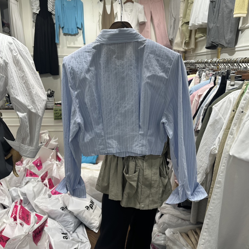 J.RITZY東大門實拍韓國女裝新品熱賣人氣26春夏襯衫蕾絲衫J.RITZY襯衫/蕾絲衫