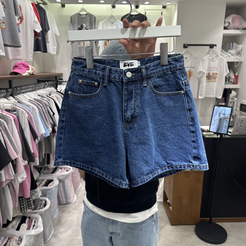 EVE韓國代購女裝新品真品時尚26春夏休閑人氣推薦短褲口袋EVE短褲圖色1