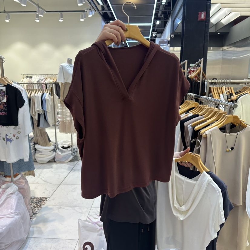 SANS韓國直郵女裝新品職業推薦26春夏26夏季熱賣人氣休閑T恤SANST恤圖色2