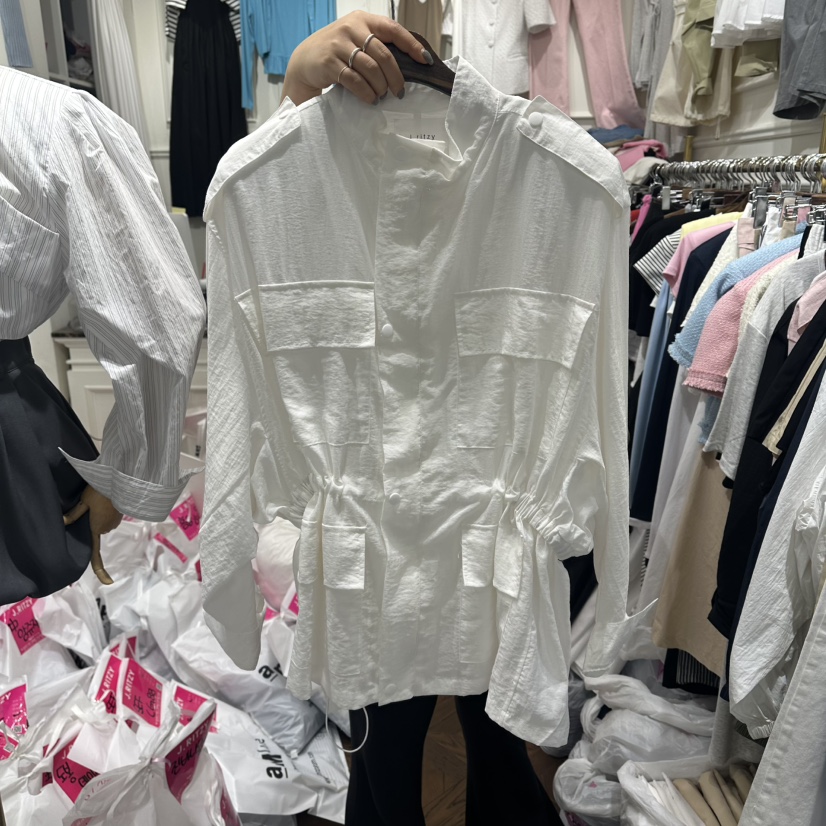 J.RITZY韓國東大門直郵女士新款人氣26春夏休閑時尚夾克J.RITZY夾克圖色1