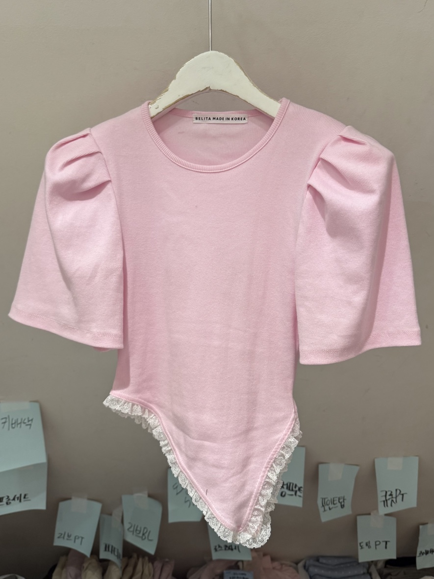 BELITA-L韓國直郵實拍女裝新品休閑人氣職業時尚推薦T恤BELITA-LT恤圖色2