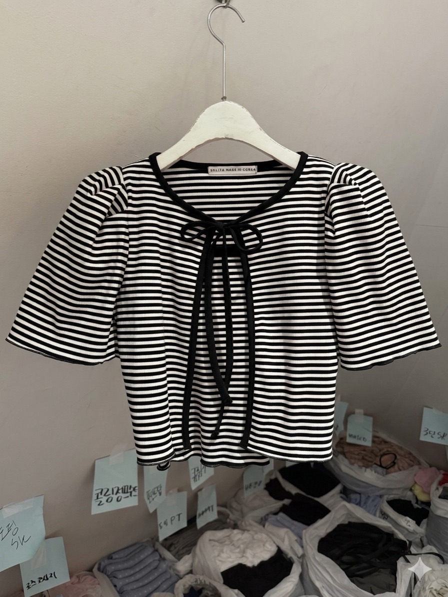 BELITA-L韓國東大門代購女裝新品26春夏職業套裝套裝條紋BELITA-L套裝圖色2