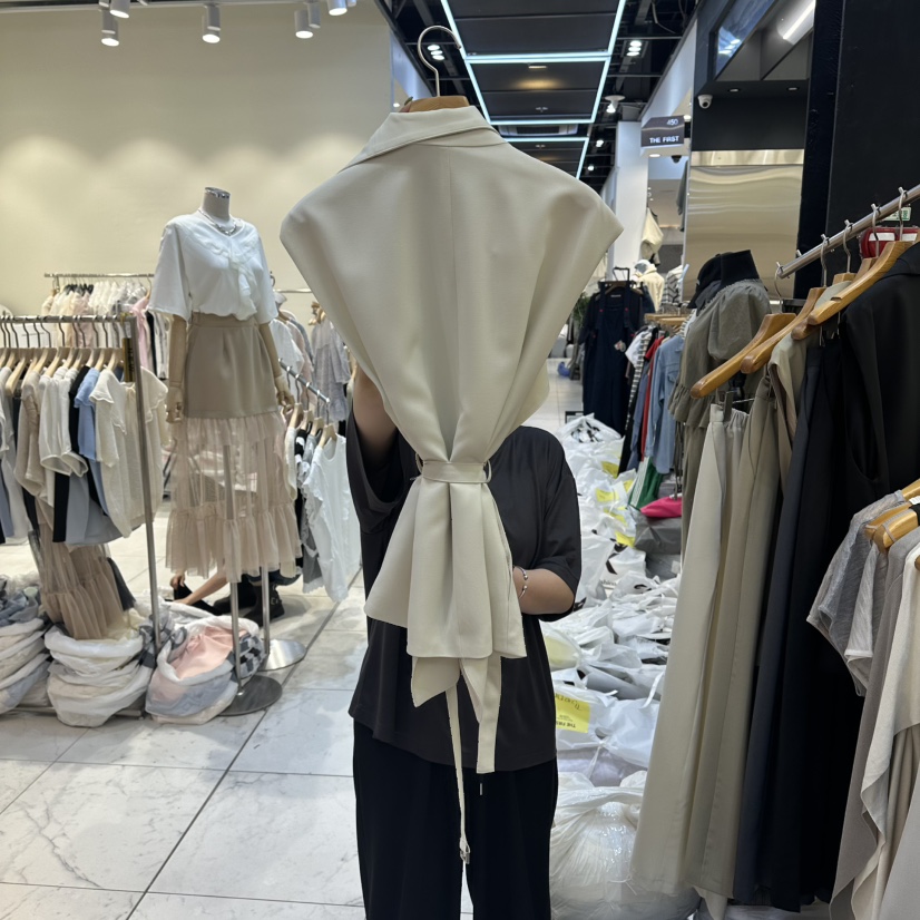 SANS東大門實拍韓國女士新品職業26夏季休閑26春夏時尚馬甲SANS馬甲