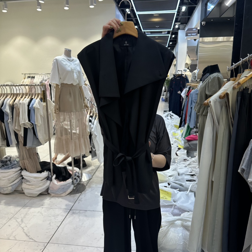 SANS東大門實拍韓國女士新品職業26夏季休閑26春夏時尚馬甲SANS馬甲圖色3