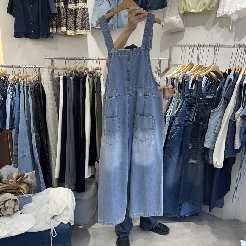 HIPTIQUE韓國代購女士新品推薦時尚26夏季休閑熱賣背帶褲HIPTIQUE背帶褲