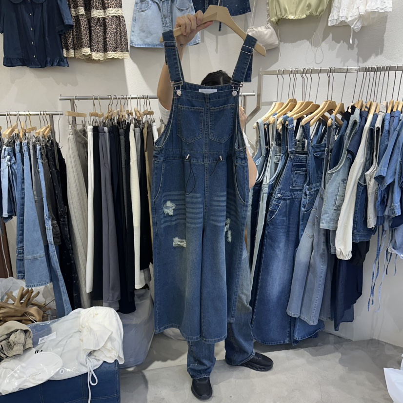 HIPTIQUE韓國代購女士新品推薦時尚26夏季休閑熱賣背帶褲HIPTIQUE背帶褲圖色2