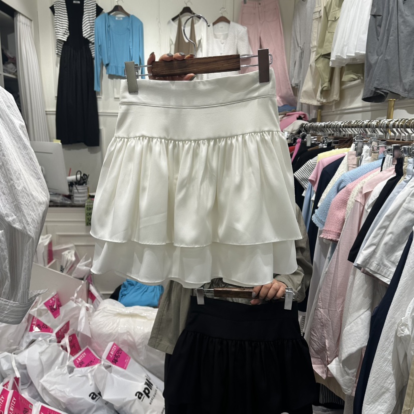 J.RITZY韓國直郵實拍女士新品26春夏職業熱賣休閑裙褲多層J.RITZY裙褲圖色1