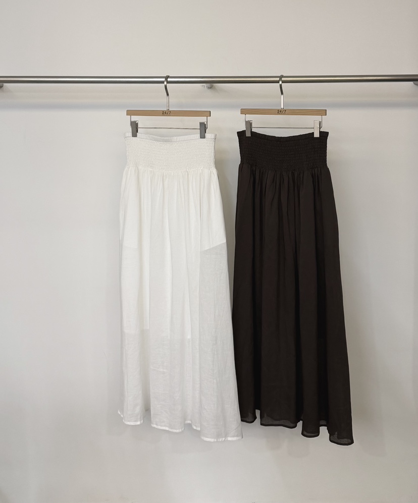 TWENTY FOUR SEVEN24-7韓國直郵女士新品人氣休閑長裙TEWNTY FOUR SEVEN24-7長裙