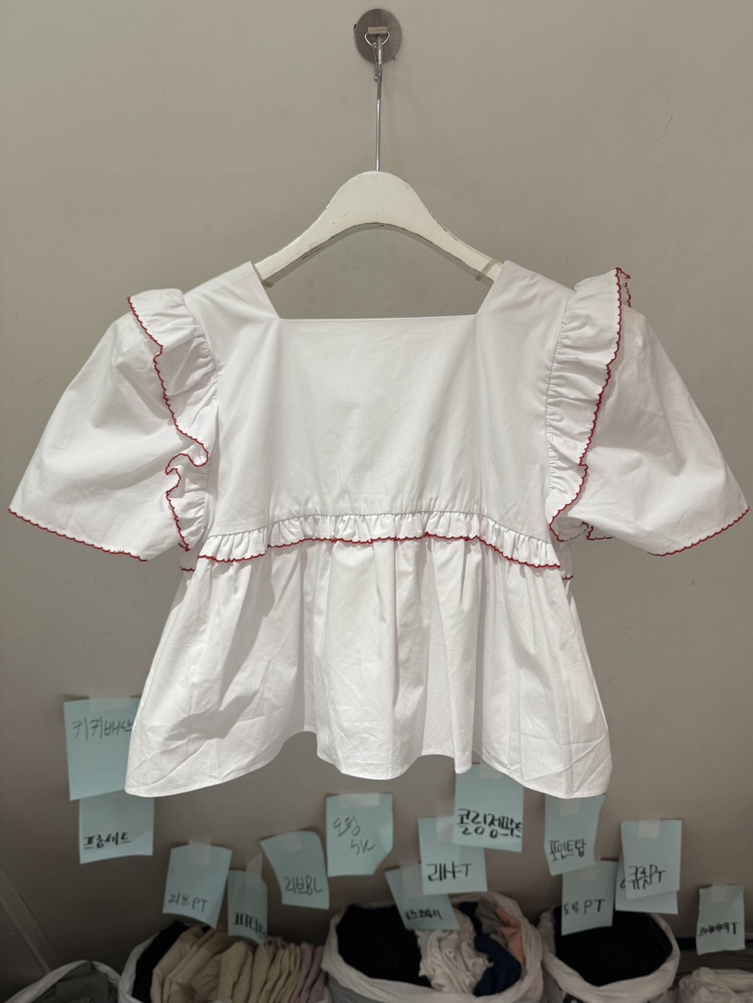 BELITA-L韓國代購女裝新款熱賣人氣26春夏26夏季襯衫蕾絲衫BELITA-L襯衫/蕾絲衫