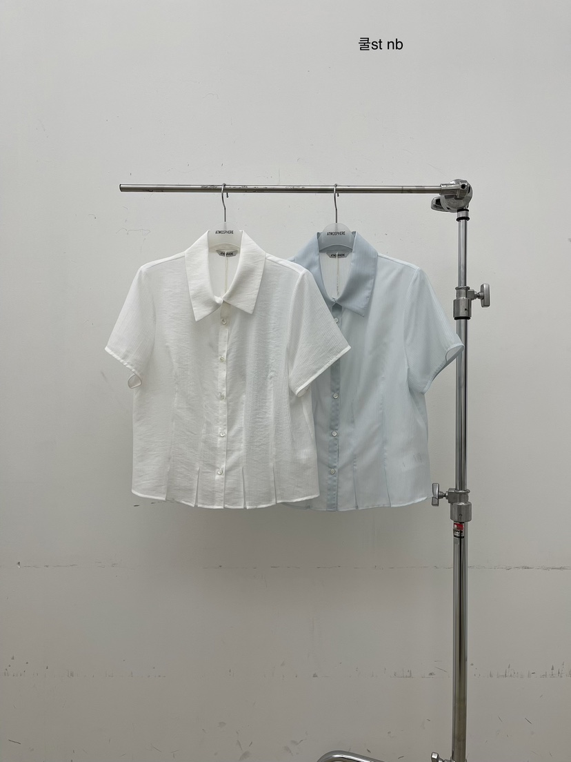 ATMOSPHERE韓國直郵女士新品職業休閑26夏季時尚襯衫蕾絲衫ATMOSPHERE/BLING襯衫/蕾絲衫