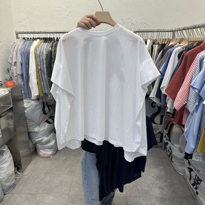 DA YLOG東大門實拍韓國女士新品職業熱賣時尚推薦休閑T恤DA YLOGT恤圖色3