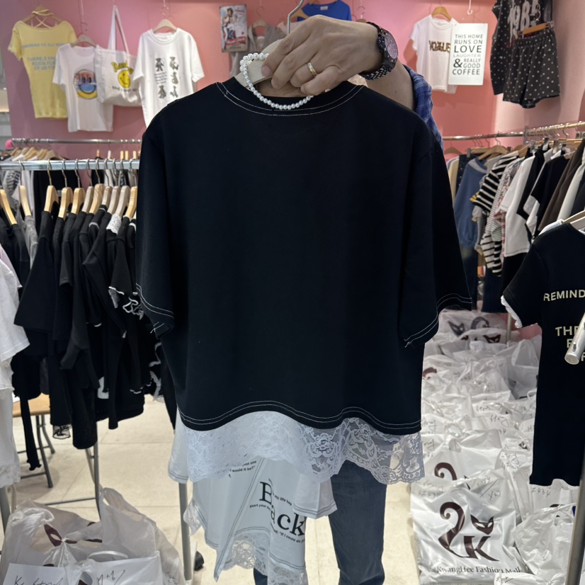 K STORY韓國直郵女裝新品時尚26春夏休閑職業26夏季推薦T恤K STORYT恤