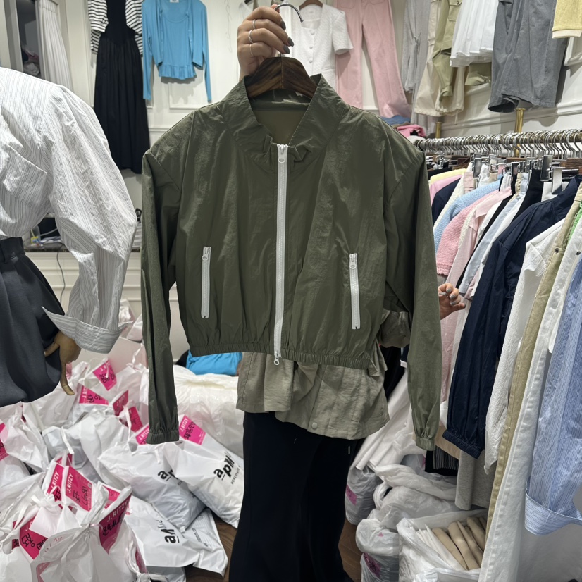 J.RITZY韓國東大門直郵女裝新品推薦人氣26夏季時尚夾克J.RITZY夾克圖色2