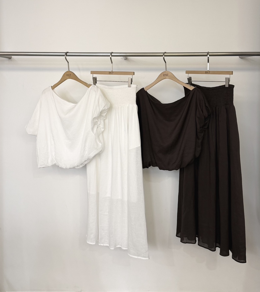 TWENTY FOUR SEVEN24-7韓國東大門直郵女士新品26夏季襯衫蕾絲衫TEWNTY FOUR SEVEN24-7襯衫/蕾絲衫